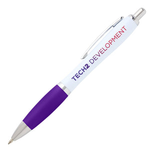 Curvy Nash Recycled Pens - White