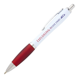 Curvy Nash Recycled Pens - White