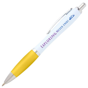 Curvy Nash Recycled Pens - White
