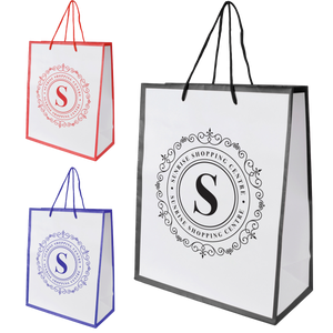 Branded Newquay Paper Glossy Bags - PG Promotional Items