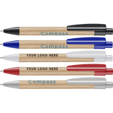 branded Panda Bamboo Ballpens