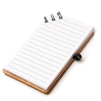 a6 pocket notebooks branded with logo