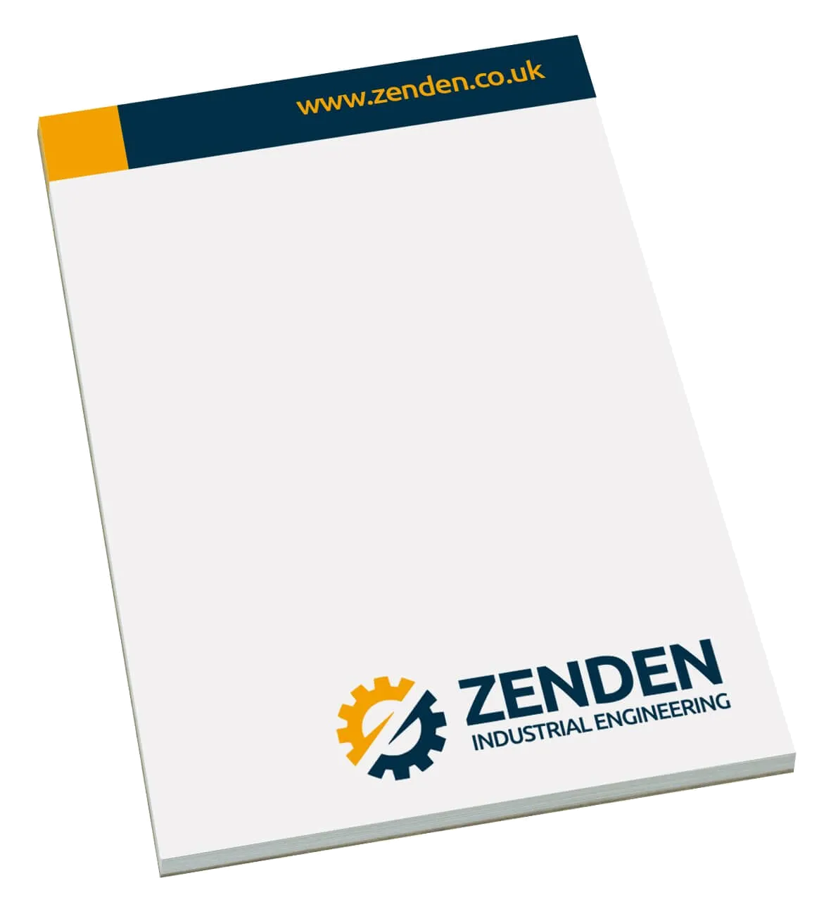 branded a6 desk pads, printed a6 smart note pads UK