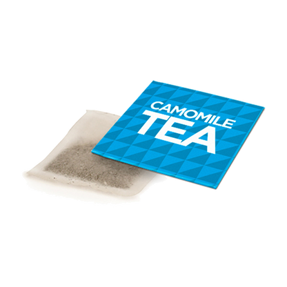 branded camomile tea UK, tea branded with logo