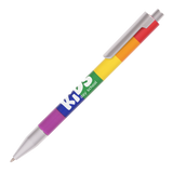 Cayman rainbow pens, printed cayman ballpens, branded cayman rainbow pens