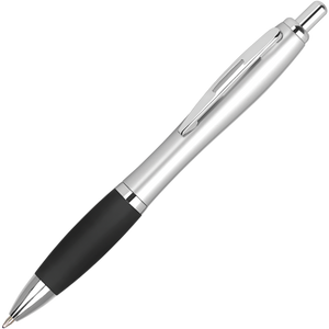 Promotional Curvy Pens - Silver