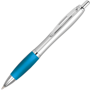 Promotional Curvy Pens - Silver