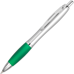 Promotional Curvy Pens - Silver