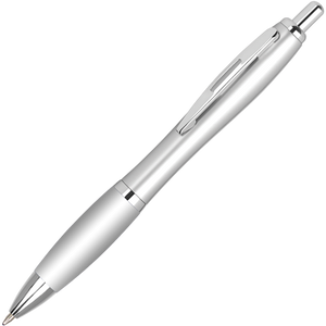 Promotional Curvy Pens - Silver