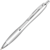 Promotional Curvy Pens - Silver