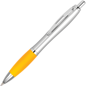 Promotional Curvy Pens - Silver