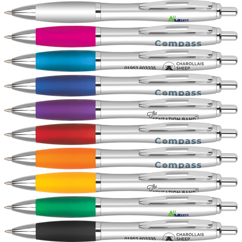 branded Contour Pens Argent, PG Promotional Item©