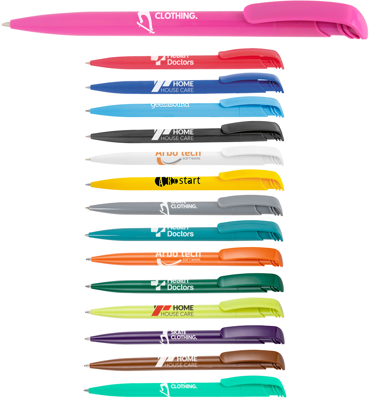 Branded Koda Colour Pens , Printed Pens UK, Branded Pens for events