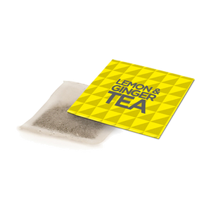 Branded Lemon & Ginger Tea Bags in Envelope UK