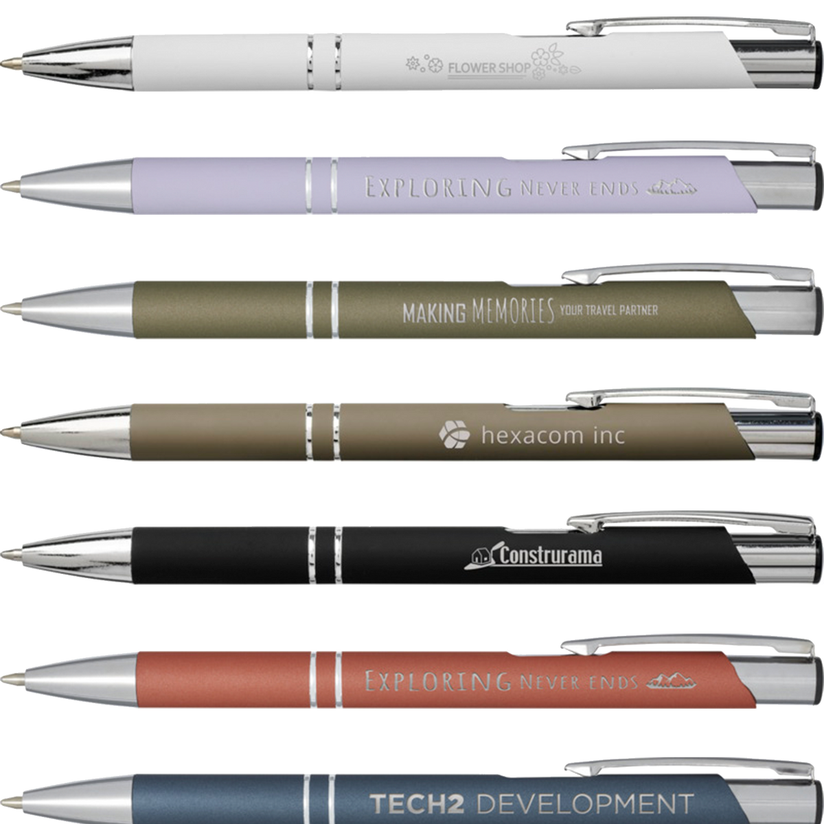Moneta Soft Feel Pens