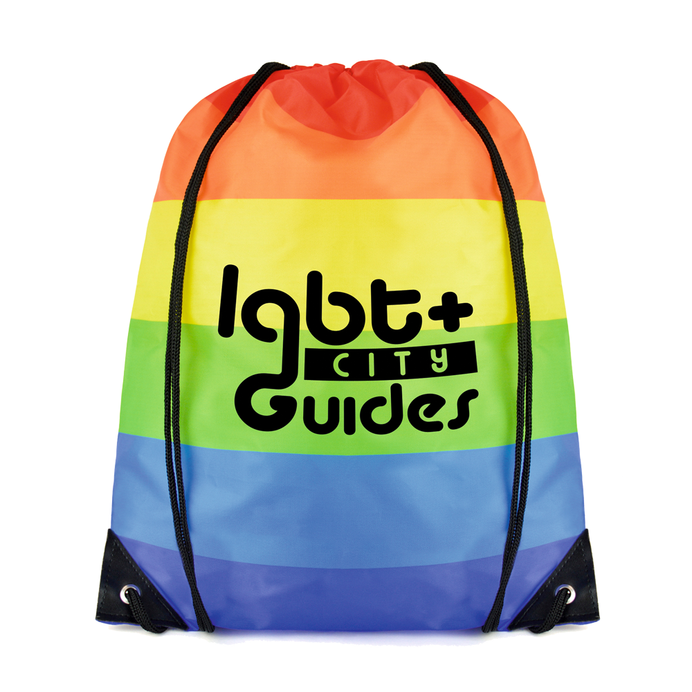 Branded Pride Bags, Rainbow Bags printed, LGBTQ bags