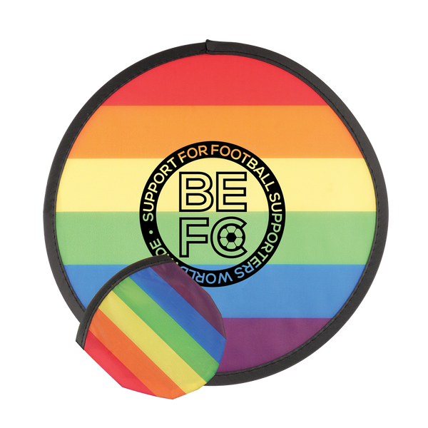 Foldable Rainbow Frisbees