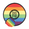 branding pride items, printed pride frisbees