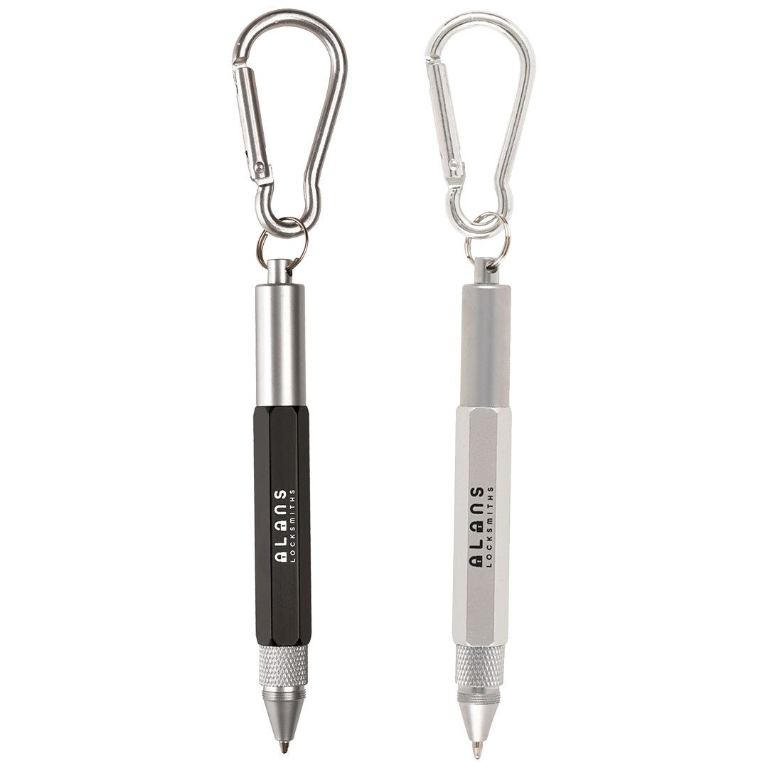 Branded Keyring Tool Pens, Printed pens with screwdriver
