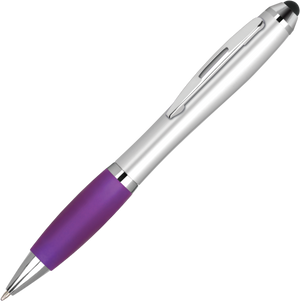 Curvy Stylus Pens - Silver