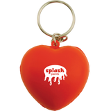 Branded Stress Heart Keyrings - PG Promotional Items