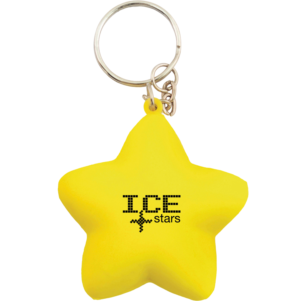 Branded Stress Star Keyrings - PG Promotional Items