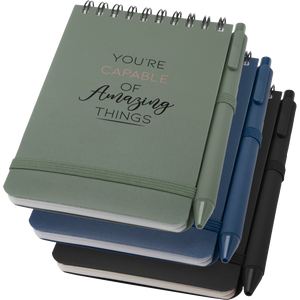 Thalaasa A6 ocean-bound notebook with ballpoint pen