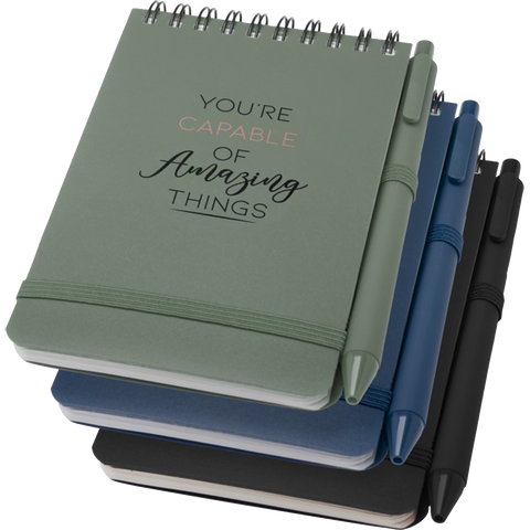 Thalaasa A6 ocean-bound notebook with ballpoint pen