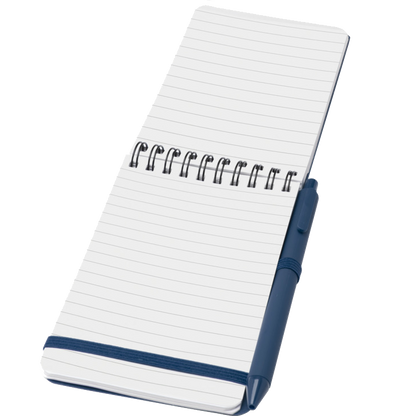 Thalaasa A6 ocean-bound notebook with ballpoint pen