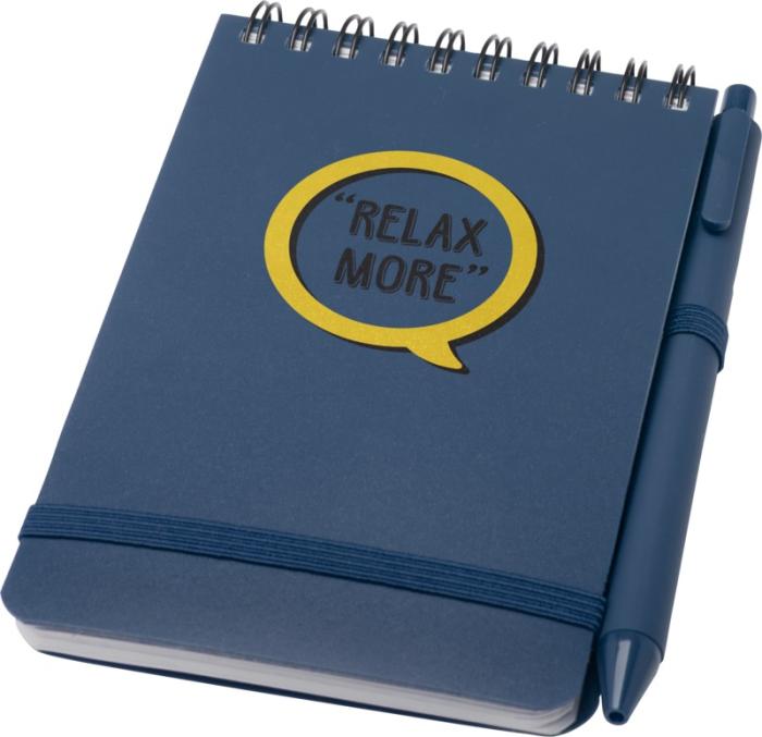 Thalaasa A6 ocean-bound notebook with ballpoint pen