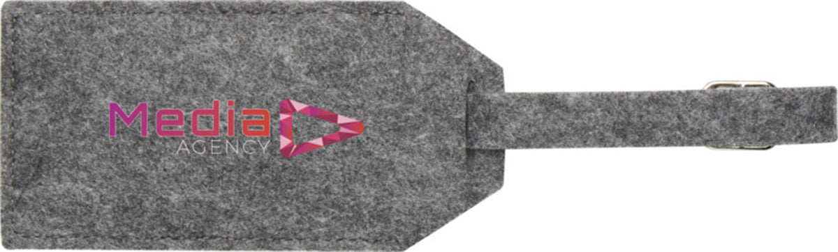 Tie luggage tag
