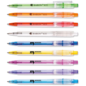 Branded Baron Ice Ballpoint Pens