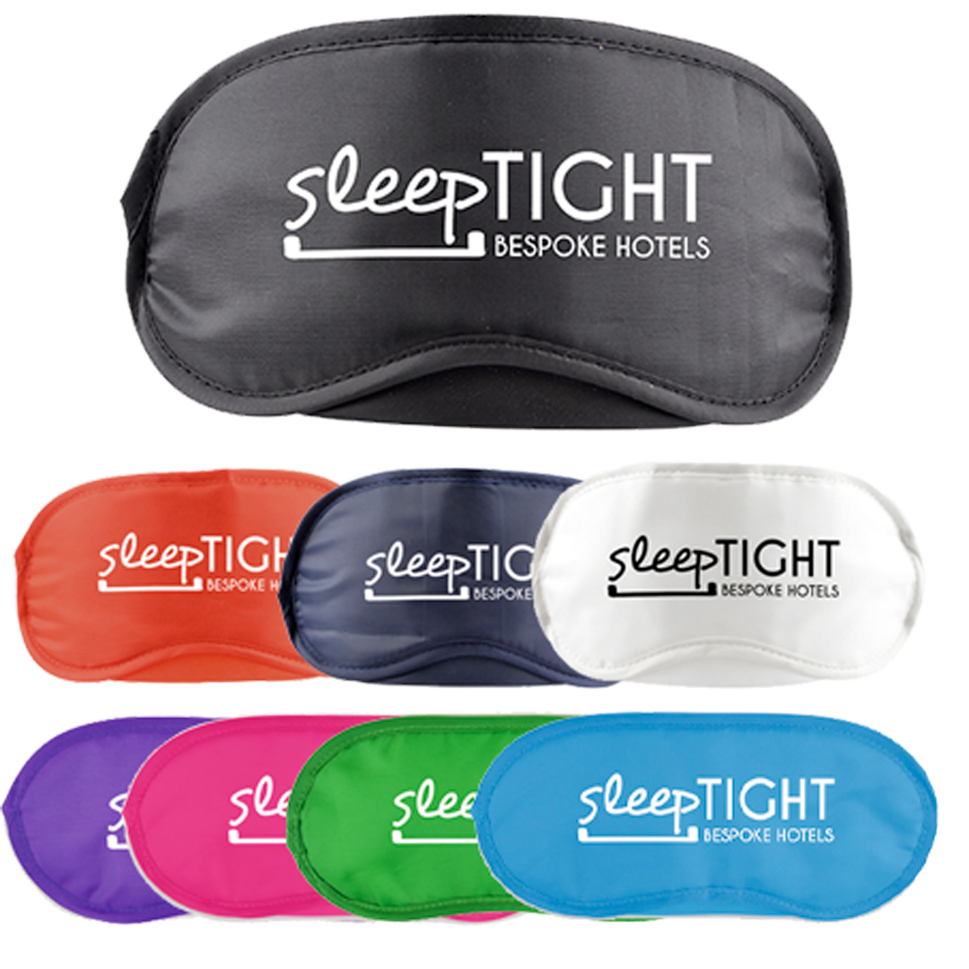 Branded Eye Masks UK, Printed with logo