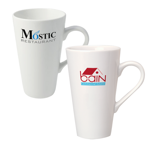 Cafe Latte Mugs - Unprinted Sample