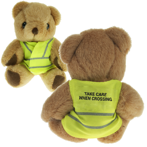 Bears - High Vis Bears 13cm  - PG Promotional Items