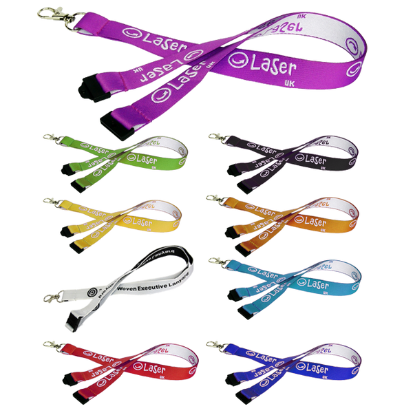 25mm Woven Lanyards
