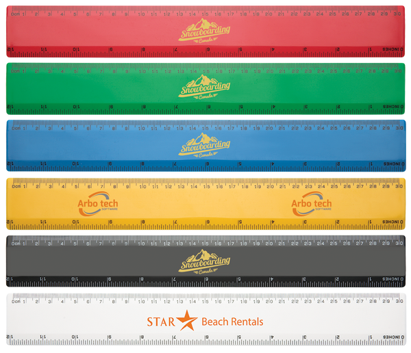 30cm Rulers - Unprinted sample