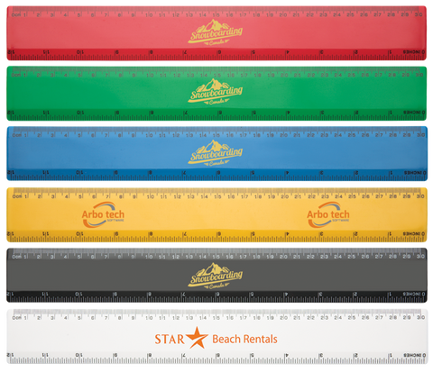  - 30cm Rulers - Unprinted sample  - PG Promotional Items