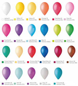 12" Latex Balloons - PG Promotional Items