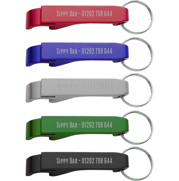 Engraved Bottle Openers - Unprinted sample