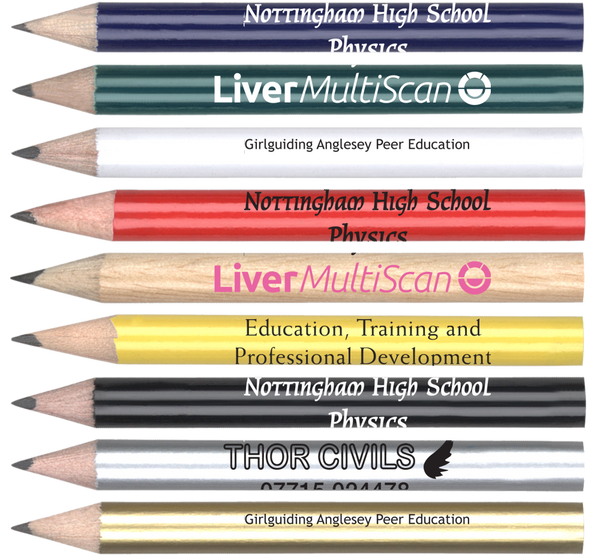 Mini Promotional Pencils