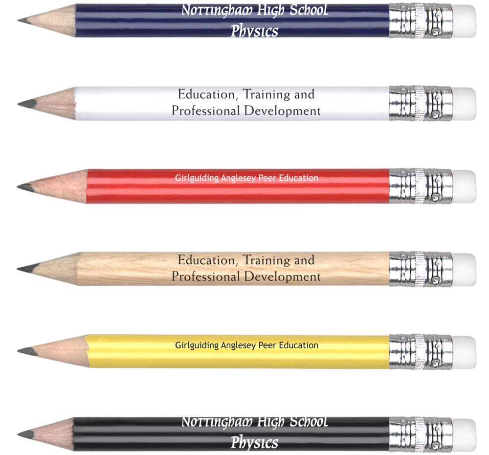 Pencils - Mini Pencils With Eraser  - PG Promotional Items