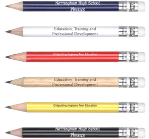 Pencils - Mini Pencils With Eraser  - PG Promotional Items