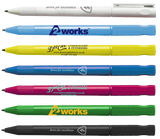 Low cost promotional pens - Saver Solid Oasis Pens  - PG Promotional Items