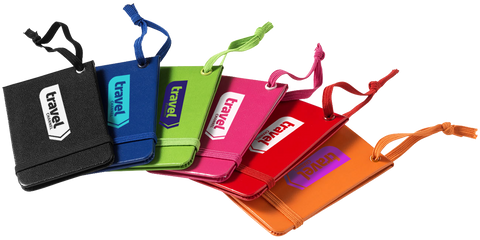  - Snaz Suitcase Tags - Unprinted sample  - PG Promotional Items