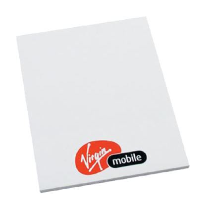  - A6 Post its notes - Unprinted sample  - PG Promotional Items