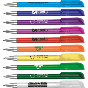 Low cost promotional pens - Alaska Frost Pens - 48 hour  - PG Promotional Items