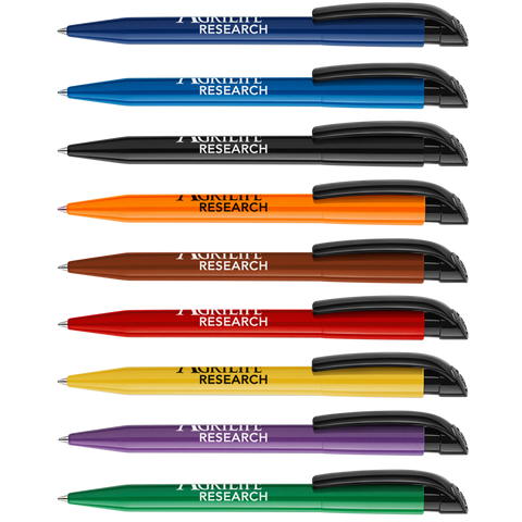 Low cost promotional pens - Arch Pens - Coloured  - PG Promotional Items