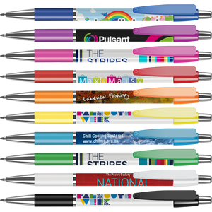 Low cost promotional pens - Blast Pens Solid  - PG Promotional Items