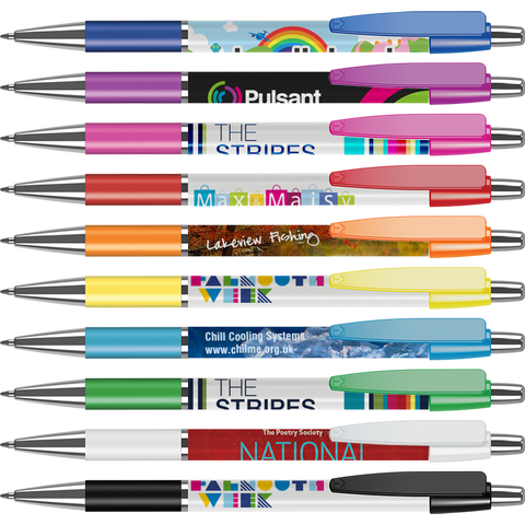Low cost promotional pens - Blast Pens Solid  - PG Promotional Items